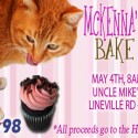 McKenna’s Meows Bake Sale